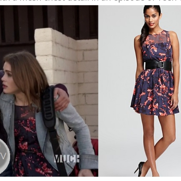 Guess Dresses & Skirts - Guess Purple & Pink Floral Dress